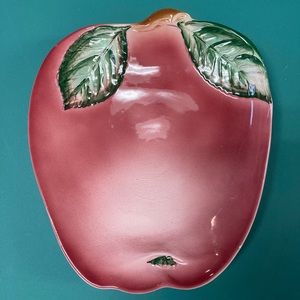 Ceramic Apple Platter Made in Italy for Bloomingdale’s